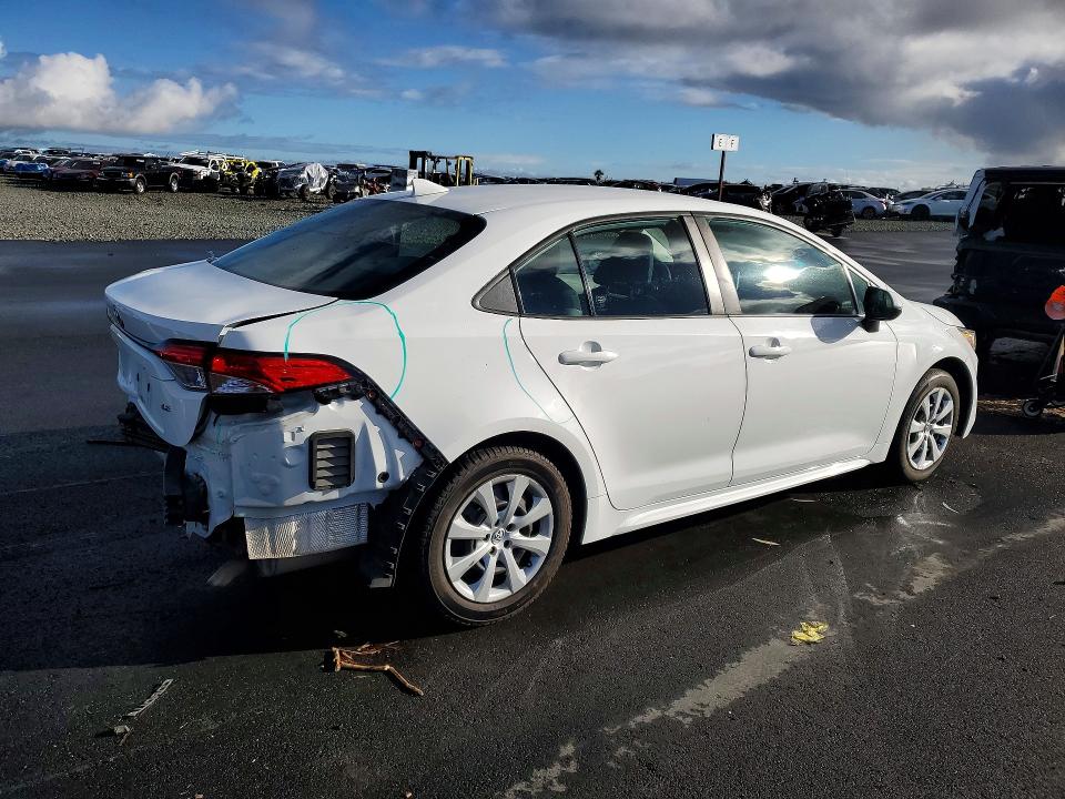 Продаж на аукціоні авто 2021 Toyota Corolla, vin: 5YFEPMAE7MP204406, номер лоту: 78353185