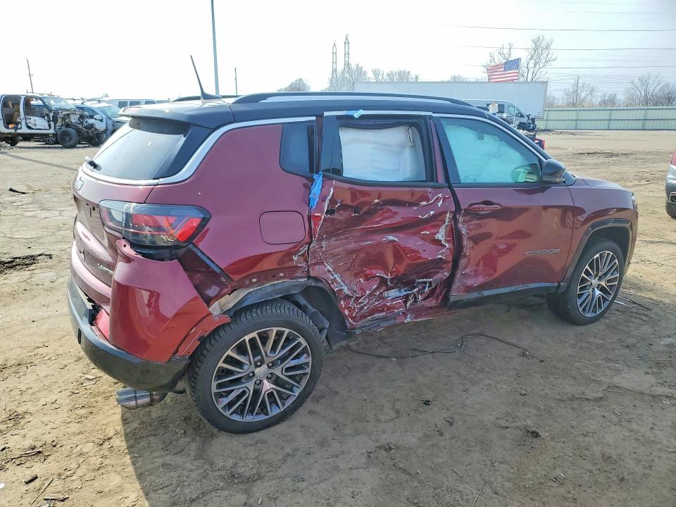 2022 Jeep Compass მანქანა იყიდება აუქციონზე, vin: 3C4NJDCB9NT178149, აუქციონის ნომერი: 47902856