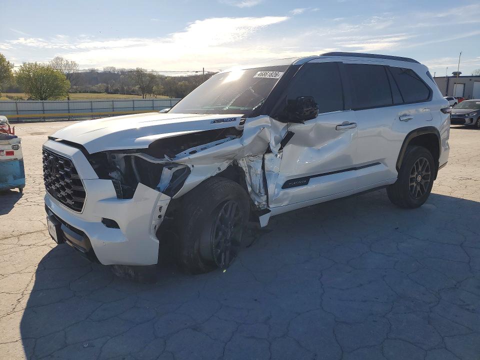 46861826 :رقم المزاد ، 7SVAAABA3RX041259 vin ، 2024 Toyota Sequoia مزاد بيع