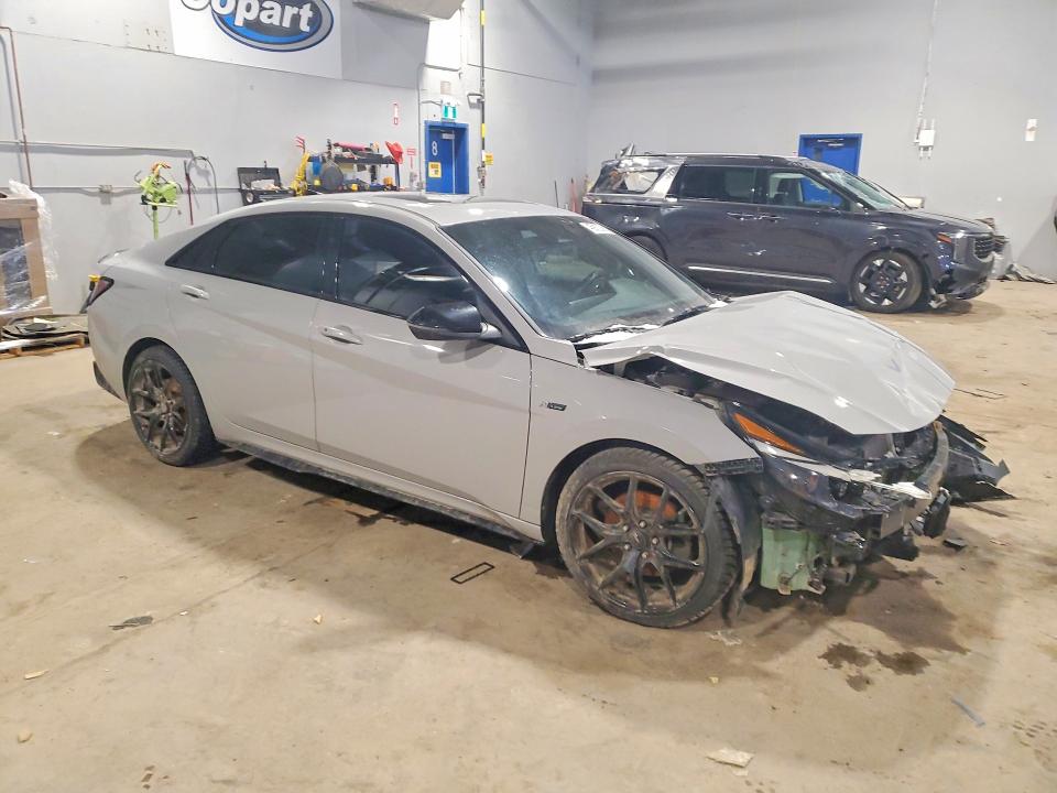 45910036 :رقم المزاد ، KMHLR4AF1PU625146 vin ، 2023 Hyundai Elantra N-line Ultim مزاد بيع