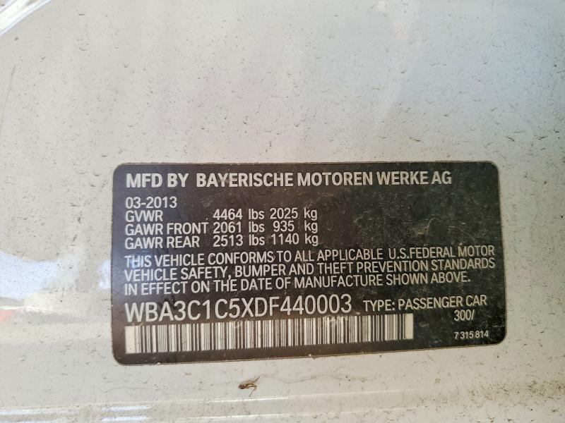 Продажа на аукционе авто 2013 Bmw 328, vin: WBA3C1C5XDF440003, номер лота: 47765256