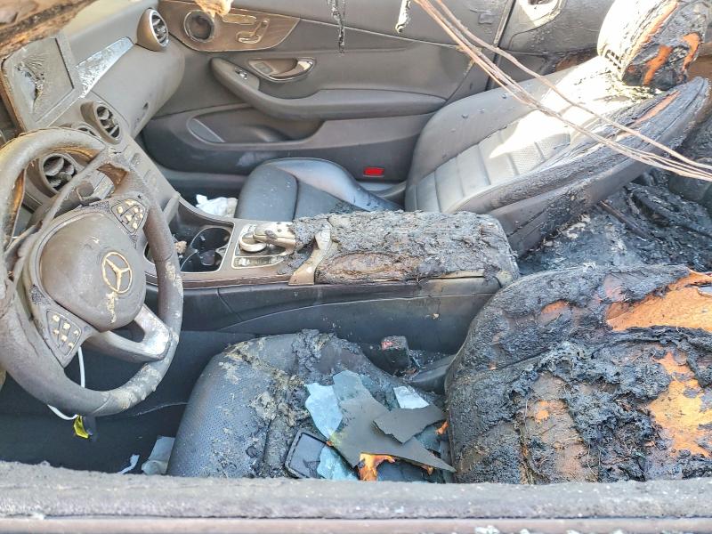 79973235 :رقم المزاد ، WDDWK4JB9JF617896 vin ، 2018 Mercedes-benz C مزاد بيع