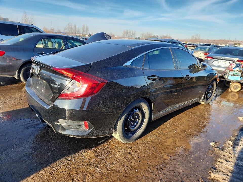 2020 Honda Civic Sport მანქანა იყიდება აუქციონზე, vin: 2HGFC2F84LH013247, აუქციონის ნომერი: 79612895