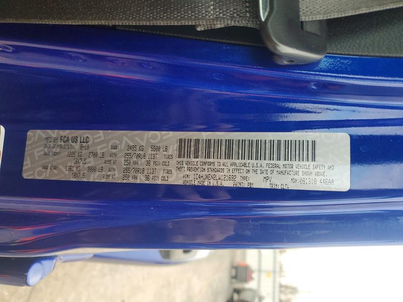 Aukcja sprzedaży 2020 Jeep Wrangler Unlimited, vin: 1C4HJXEN2LW121692, numer aukcji: 47964976