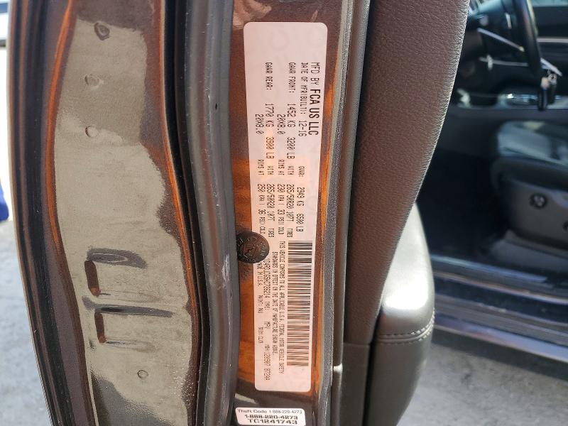 2017 Dodge Durango მანქანა იყიდება აუქციონზე, vin: 1C4RDJDG5HC726214, აუქციონის ნომერი: 45738516