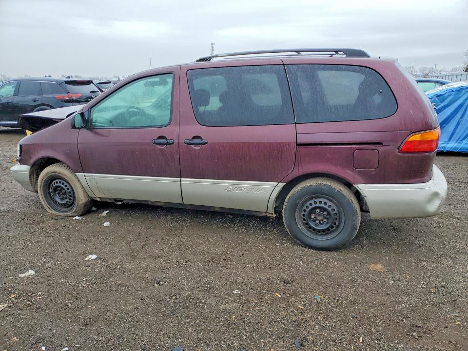1998 Toyota Sienna მანქანა იყიდება აუქციონზე, vin: 4T3ZF13C7WU006092, აუქციონის ნომერი: 79263835