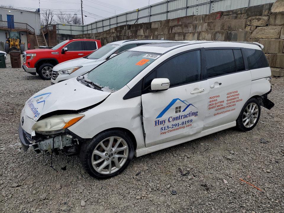 2013 Mazda 5 მანქანა იყიდება აუქციონზე, vin: JM1CW2DL6D0160448, აუქციონის ნომერი: 79578035