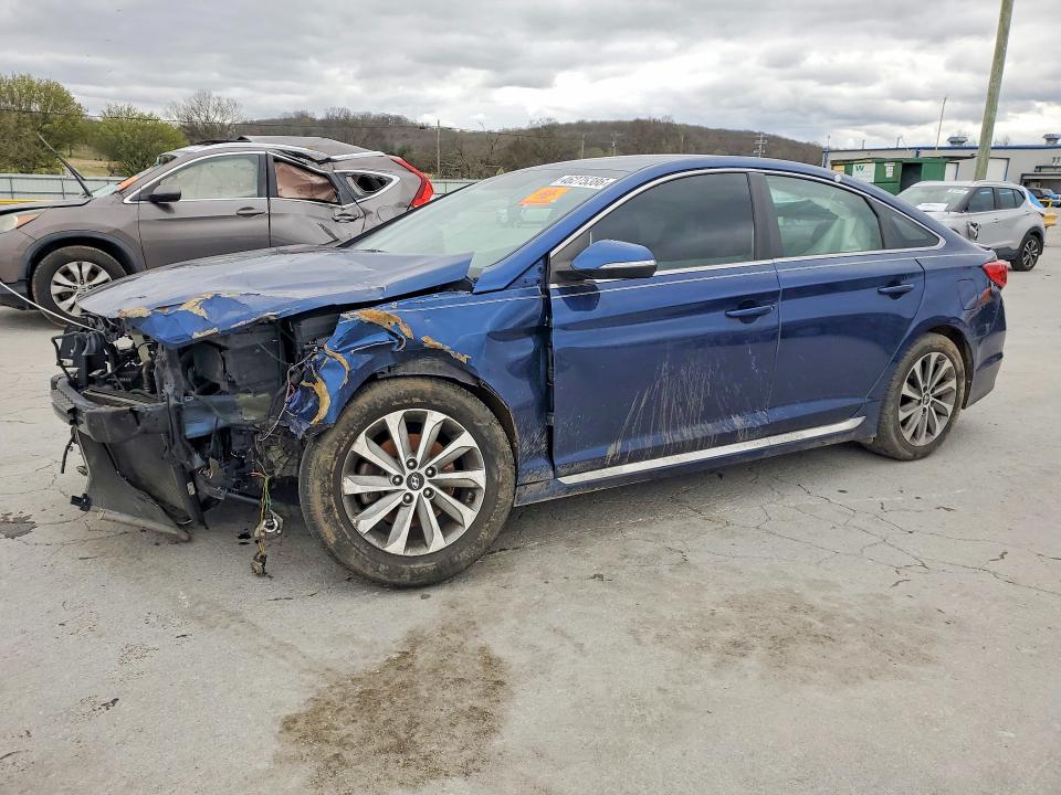 46275386 :رقم المزاد ، 5NPE34AF2FH067959 vin ، 2015 Hyundai Sonata مزاد بيع
