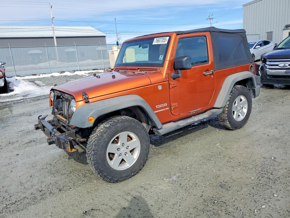 Auction sale of the 2011 Jeep Wrangler, vin: 1J4AA2D12BL610543, lot number: 76607055
