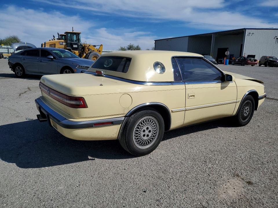 79953615 :رقم المزاد ، ZC2FS1205LB205436 vin ، 1990 Chrysler Tc مزاد بيع