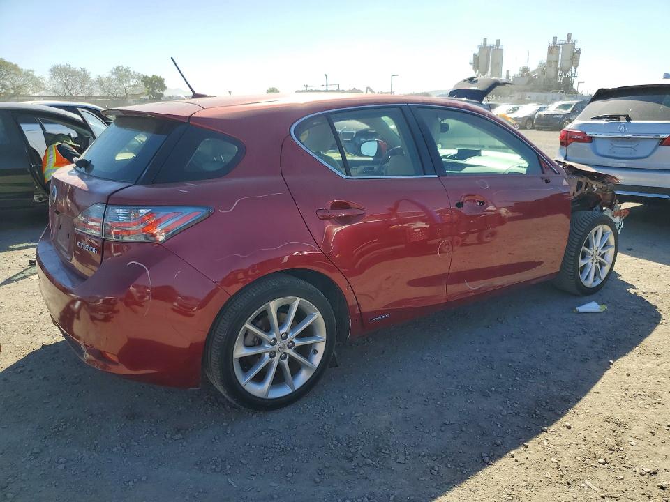 Продаж на аукціоні авто 2012 Lexus Ct 200h, vin: JTHKD5BHXC2118013, номер лоту: 45660356