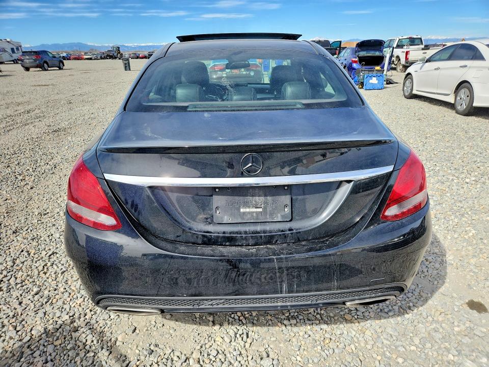 2017 Mercedes-benz C მანქანა იყიდება აუქციონზე, vin: 55SWF4KB5HU206604, აუქციონის ნომერი: 46447666