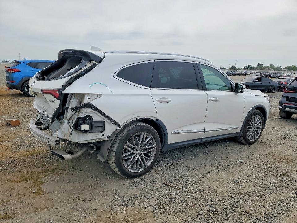 46836186 :رقم المزاد ، 5J8YE1H88PL013724 vin ، 2023 Acura Mdx مزاد بيع