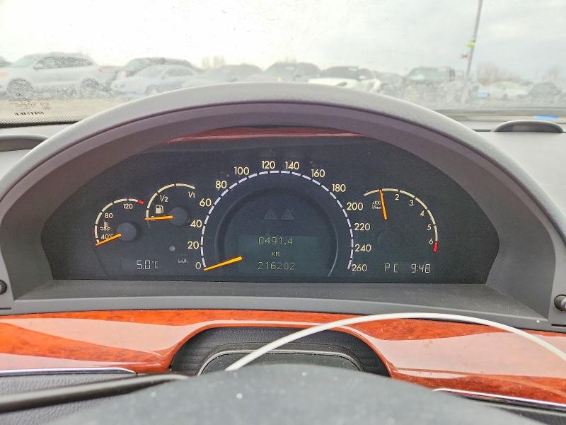 Aukcja sprzedaży 2006 Mercedes-benz S, vin: WDBNG83J46A467511, numer aukcji: 79592205