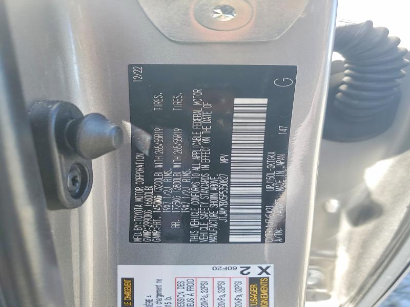 45775106 :رقم المزاد ، JTJAM7BX5P5350827 vin ، 2023 Lexus Gx 460 مزاد بيع