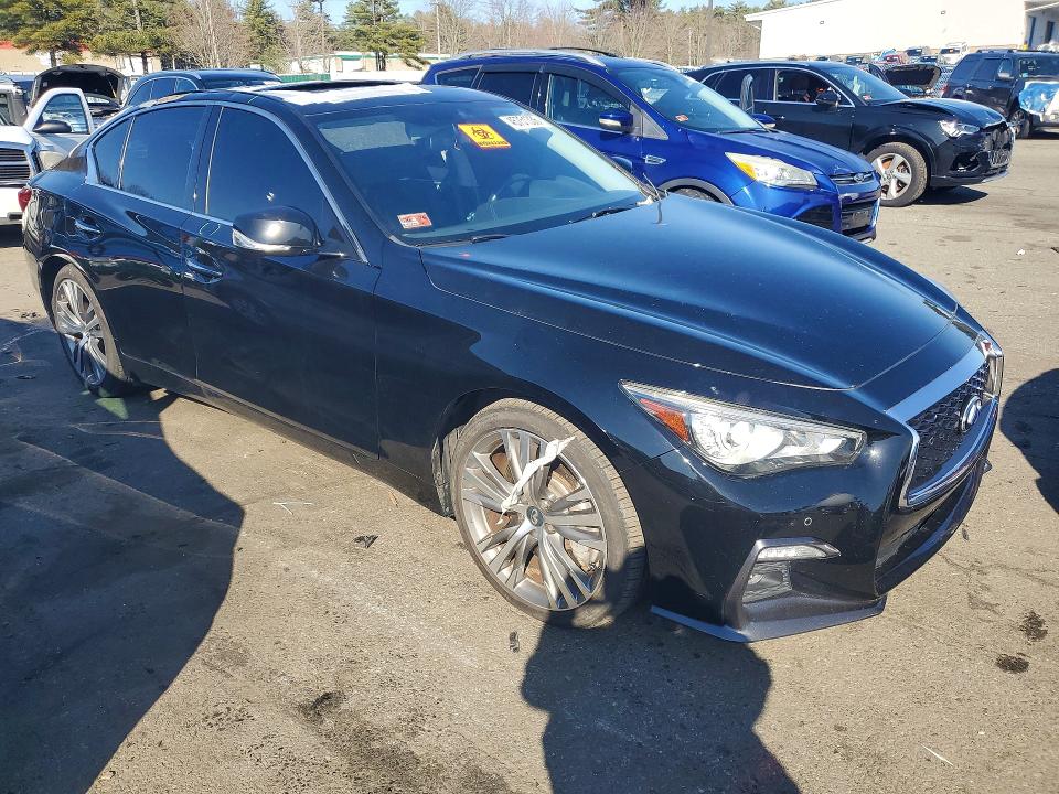 Продажа на аукционе авто 2018 Infiniti Q50, vin: JN1EV7AR3JM441163, номер лота: 45751336