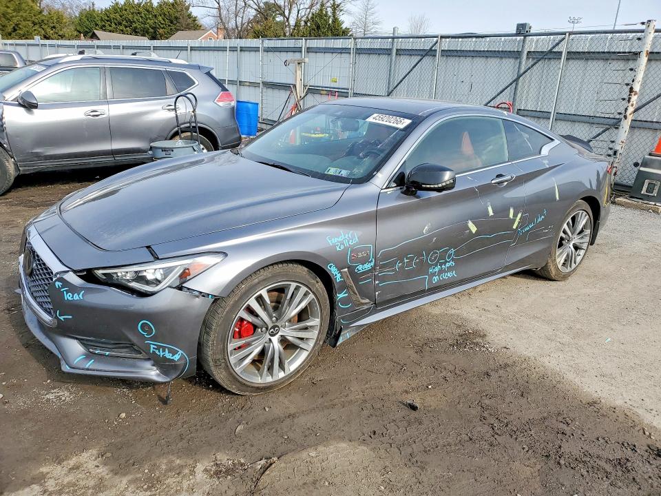 Продажа на аукционе авто 2020 Infiniti Q60, vin: JN1FV7EL5LM460178, номер лота: 45920266