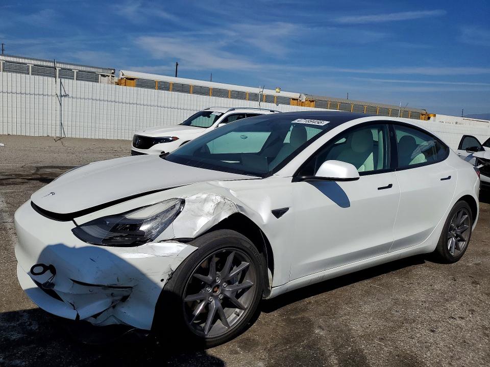 Aukcja sprzedaży 2021 Tesla Model 3, vin: 5YJ3E1EB9MF067542, numer aukcji: 47189456