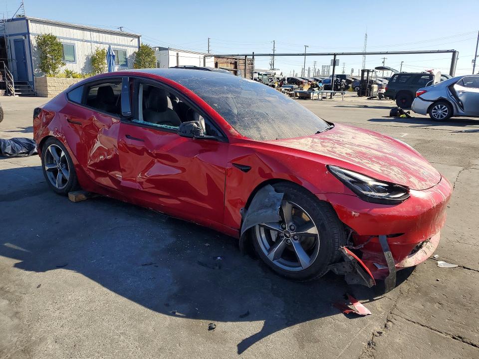 2022 Tesla Model 3 მანქანა იყიდება აუქციონზე, vin: 5YJ3E1EA7NF142764, აუქციონის ნომერი: 45887276