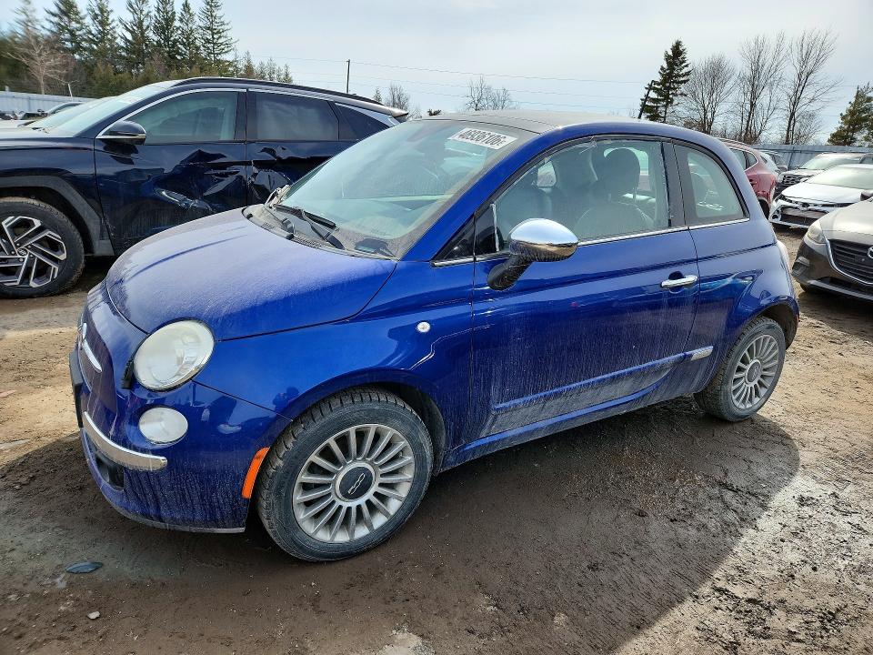 46936106 :رقم المزاد ، 3C3CFFCR6DT548316 vin ، 2013 Fiat 500 مزاد بيع