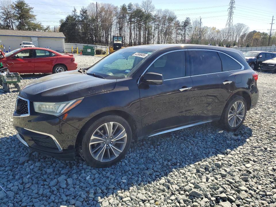 2017 Acura Mdx მანქანა იყიდება აუქციონზე, vin: 5FRYD3H59HB009798, აუქციონის ნომერი: 47348486