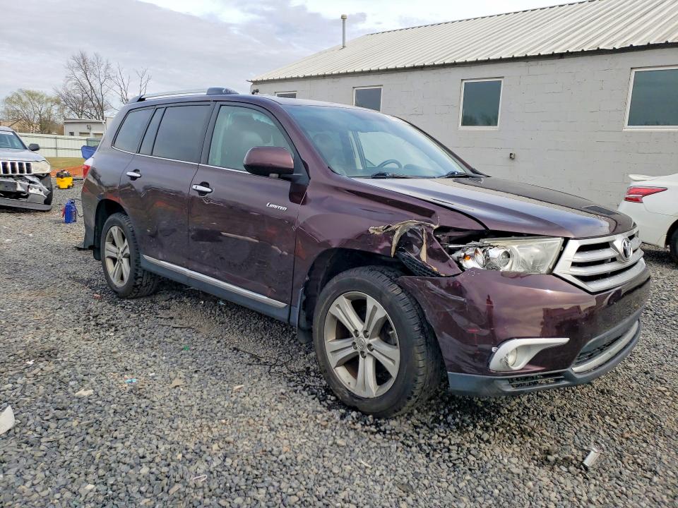 47024366 :رقم المزاد ، 5TDDK3EH4CS146298 vin ، 2012 Toyota Highlander مزاد بيع
