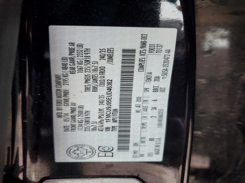47450006 :رقم المزاد ، 1FMCU9J95EUD46382 vin ، 2014 Ford Escape مزاد بيع