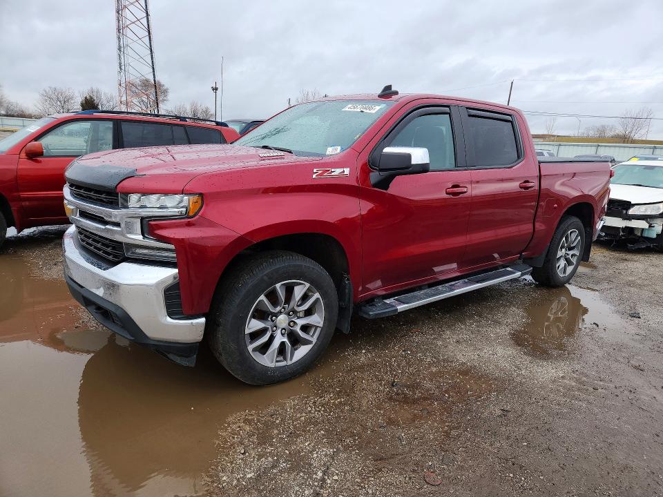 45676986 :رقم المزاد ، 1GCUYDET8LZ322471 vin ، 2020 Chevrolet Silverado مزاد بيع
