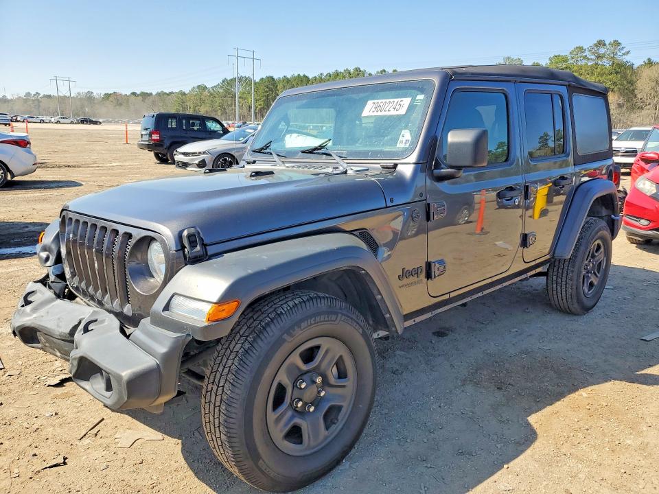 Продажа на аукционе авто 2022 Jeep Wrangler Unlimited, vin: 1C4HJXDN8NW257359, номер лота: 79602245