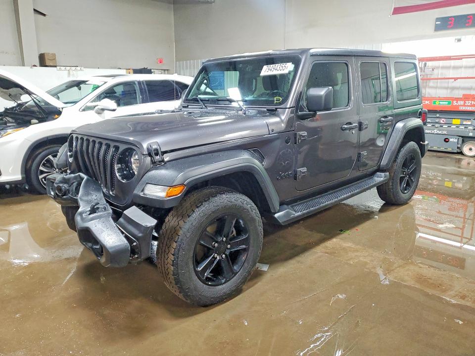 2021 Jeep Wrangler Unlimited მანქანა იყიდება აუქციონზე, vin: 1C4HJXDN8MW605241, აუქციონის ნომერი: 79494355