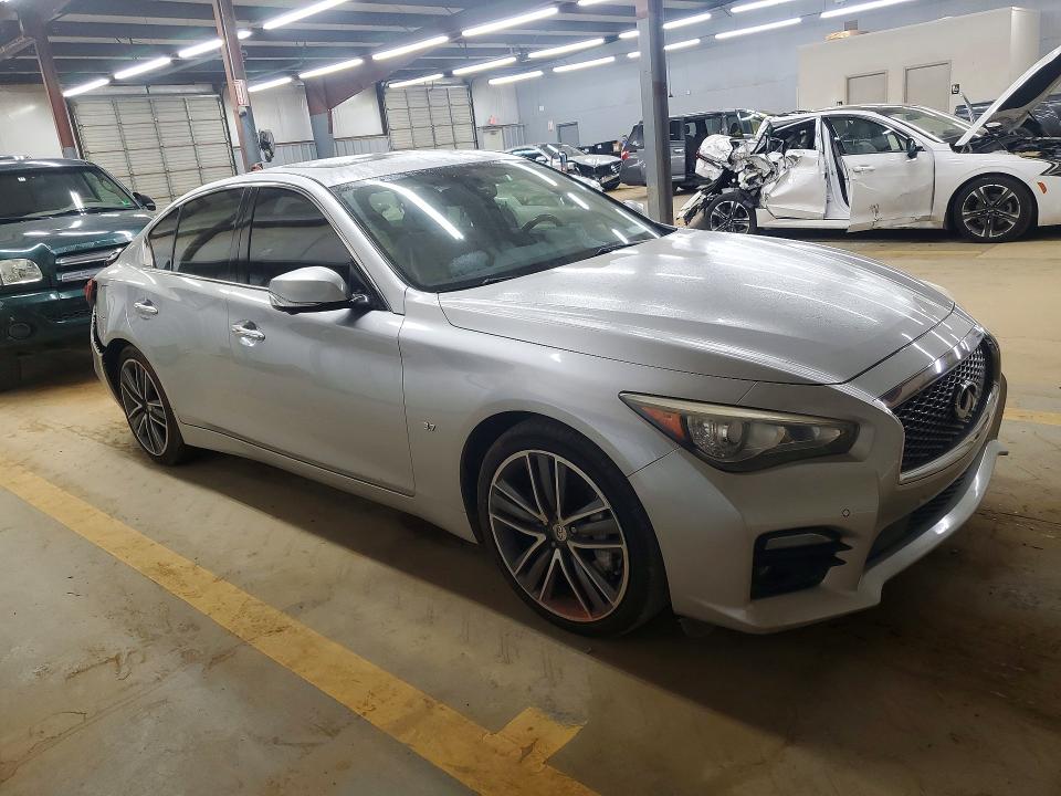 2014 Infiniti Q50 მანქანა იყიდება აუქციონზე, vin: JN1BV7AP7EM675832, აუქციონის ნომერი: 48102596