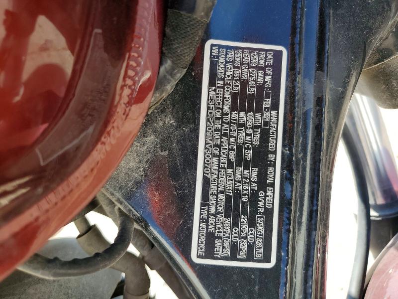 Продажа на аукционе авто 2021 Royal Enfield Motors Meteor 350, vin: ME3FDP209MV300707, номер лота: 41949986