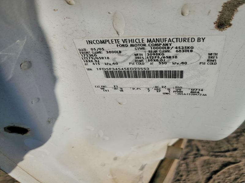 79691675 :رقم المزاد ، 1FDSF34545ED23553 vin ، 2005 Ford F350 مزاد بيع