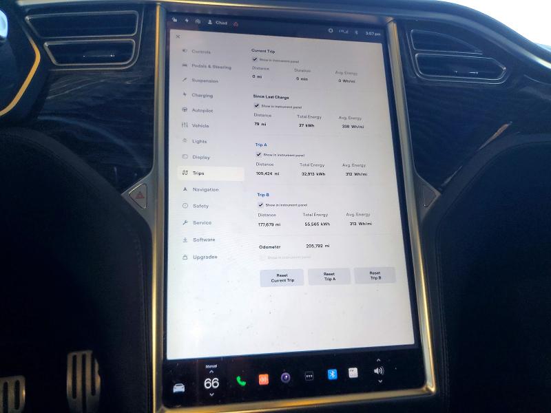 2016 Tesla Model S მანქანა იყიდება აუქციონზე, vin: 5YJSA1E45GF175301, აუქციონის ნომერი: 47109546