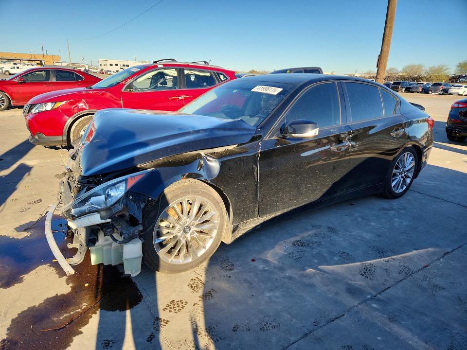 2018 Infiniti Q50 მანქანა იყიდება აუქციონზე, vin: JN1EV7AP6JM358101, აუქციონის ნომერი: 41996116