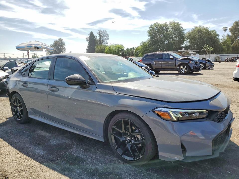47620756 :رقم المزاد ، 2HGFE2F51SH546106 vin ، 2025 Honda Civic مزاد بيع