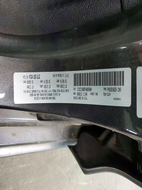 Продаж на аукціоні авто 2015 Chrysler 200, vin: 1C3CCCAB8FN685080, номер лоту: 47819686