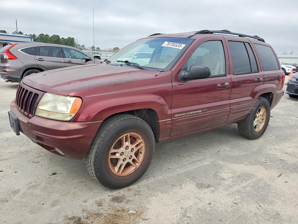Продажа на аукционе авто 2000 Jeep Grand Cherokee, vin: 1J4G258S9YC103238, номер лота: 78755535