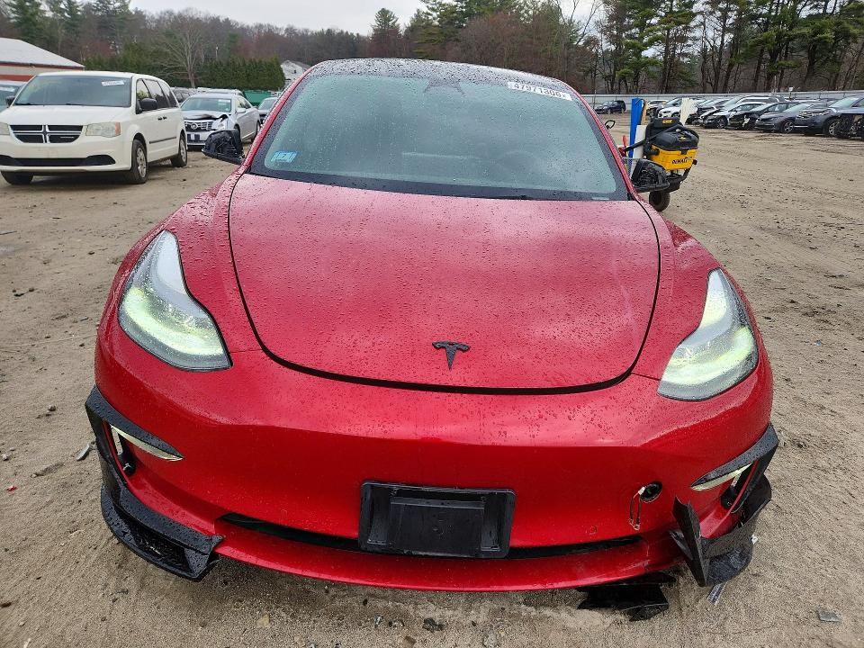 2022 Tesla Model 3 მანქანა იყიდება აუქციონზე, vin: 5YJ3E1EB6NF233582, აუქციონის ნომერი: 47971306