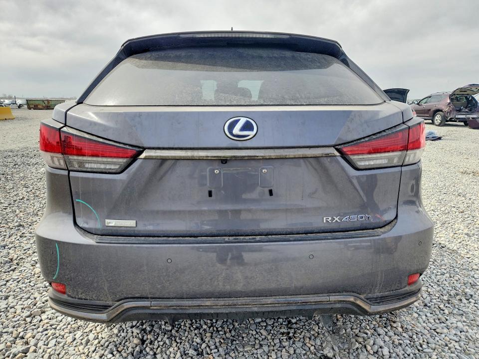 47405186 :رقم المزاد ، 2T2YGMDA8NC082934 vin ، 2022 Lexus Rx 450h مزاد بيع