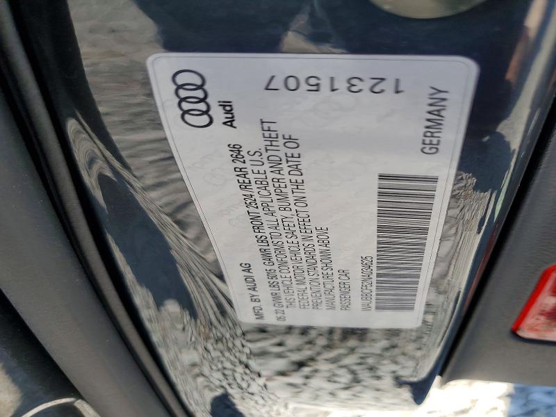46291306 :رقم المزاد ، WAUBBCF52NA034625 vin ، 2022 Audi A5 مزاد بيع