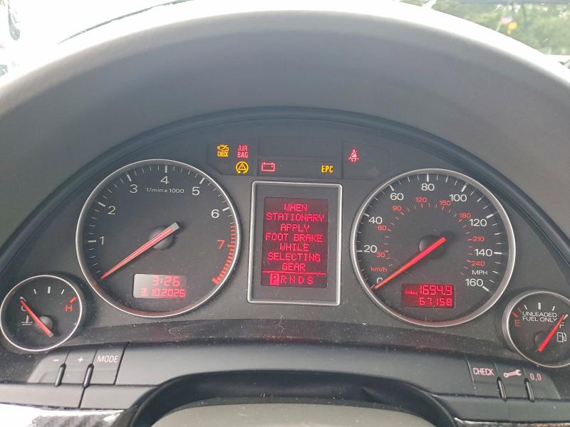 Продажа на аукционе авто 2004 Audi A4, vin: WAUJC68EX4A217230, номер лота: 45521166