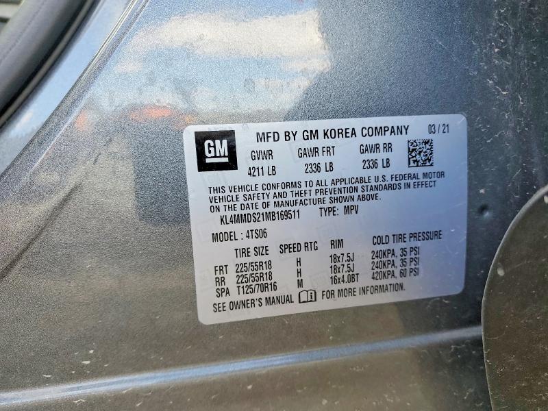 Продажа на аукционе авто 2021 Buick Encore Gx, vin: KL4MMDS21MB169511, номер лота: 47825156