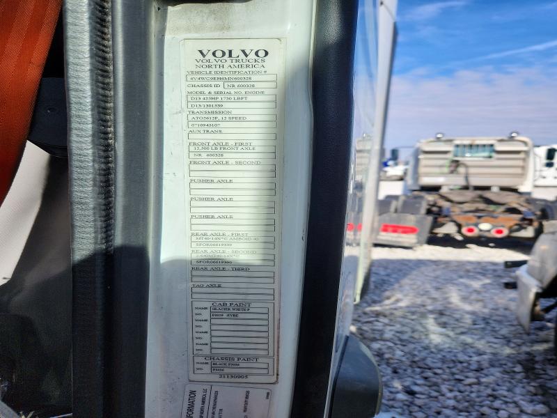 Продажа на аукционе авто 2021 Volv Vnr, vin: 4V4WC9EH6MN600328, номер лота: 41696226