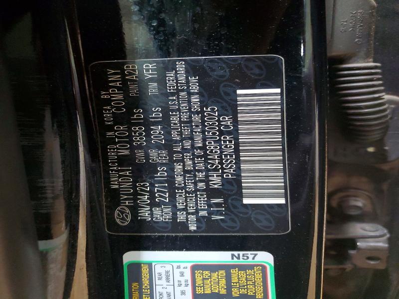 42046526 :رقم المزاد ، KMHLS4AG8PU503025 vin ، 2023 Hyundai Elantra مزاد بيع