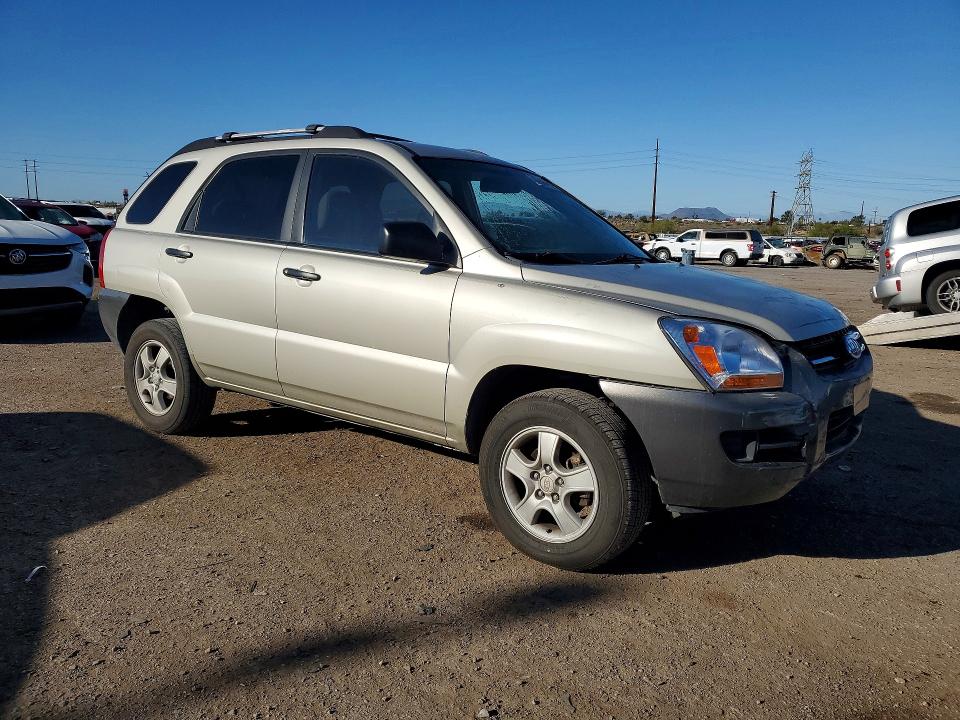 2007 Kia Sportage მანქანა იყიდება აუქციონზე, vin: KNDJF724477436900, აუქციონის ნომერი: 45524466