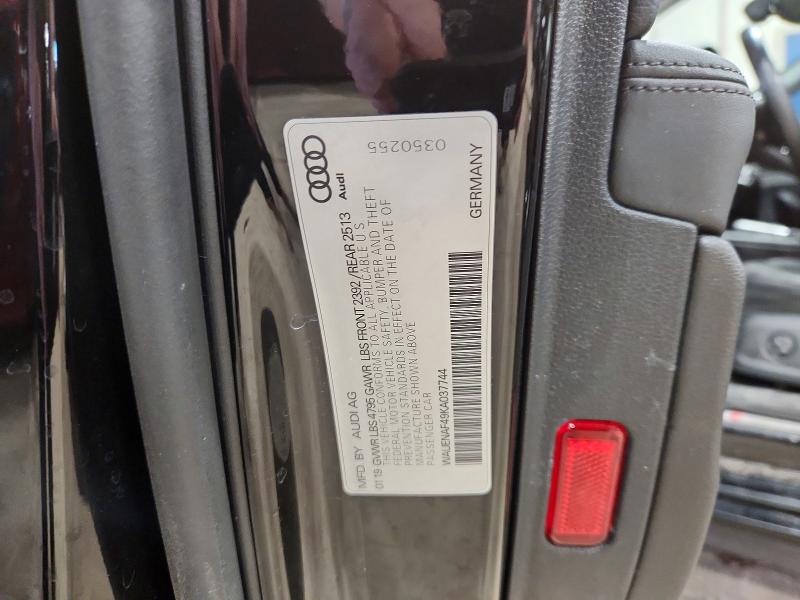 Продаж на аукціоні авто 2019 Audi A4, vin: WAUENAF49KA037744, номер лоту: 46954366