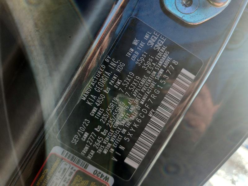 Продаж на аукціоні авто 2024 Kia Sportage, vin: 5XYK6CDF7RG153778, номер лоту: 78238465