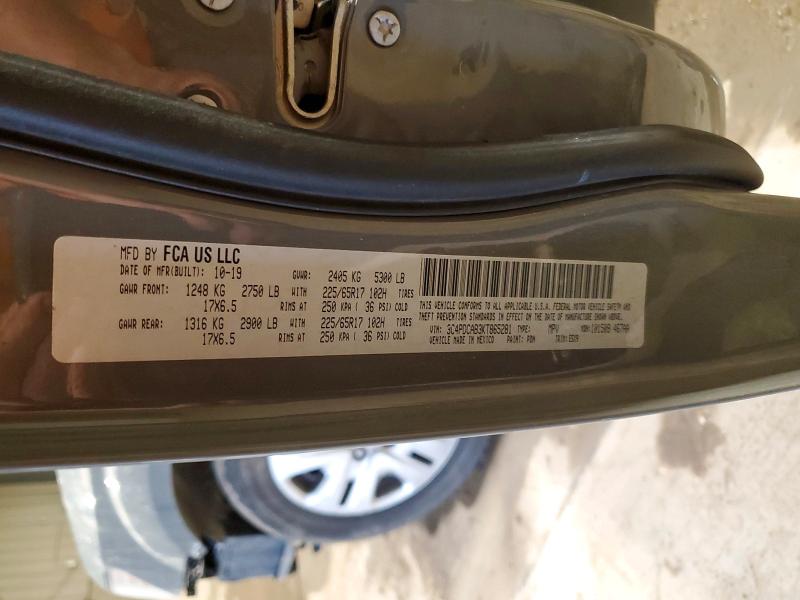 2019 Dodge Journey მანქანა იყიდება აუქციონზე, vin: 3C4PDCAB3KT865281, აუქციონის ნომერი: 47518186