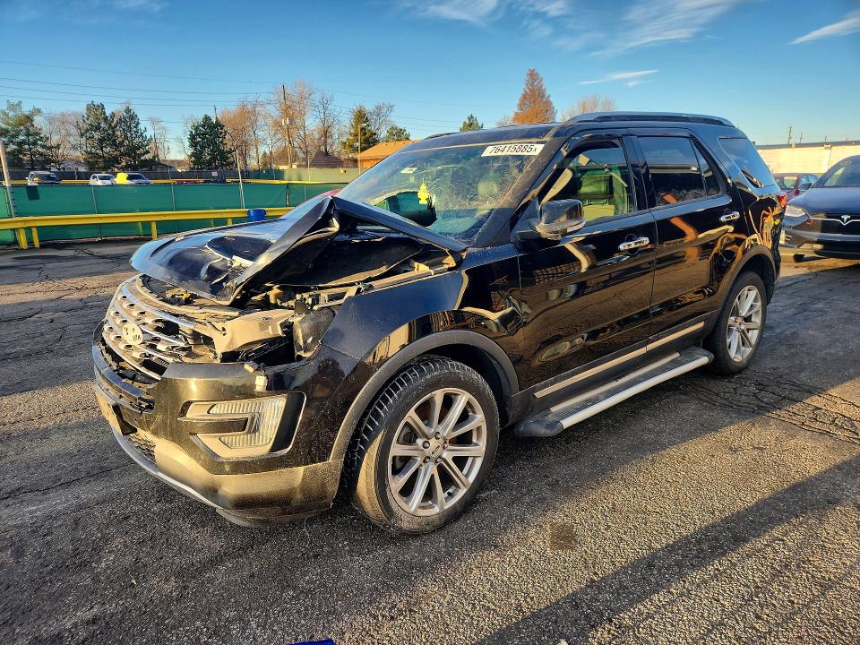 2016 Ford Explorer მანქანა იყიდება აუქციონზე, vin: 1FM5K8F87GGA26684, აუქციონის ნომერი: 76415885